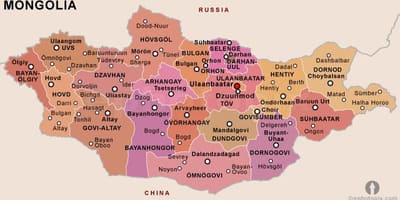 Лао, якщо Монголія політичних 